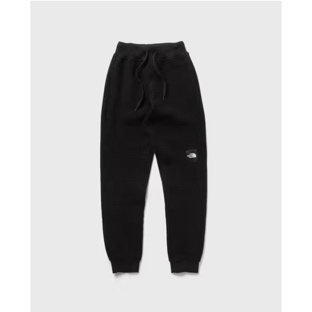 The North Face Womens Black Waffle Knit Joggers Sweatpants A5ICW S